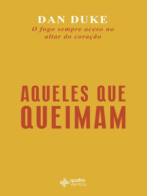 cover image of Aqueles que queimam